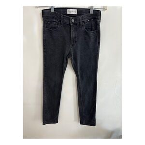 Abercrombie Kids Charcoal Skinny Jeans